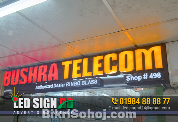 Acrylic Letter LED Sign Board ACP Board Price in Dhaka BD